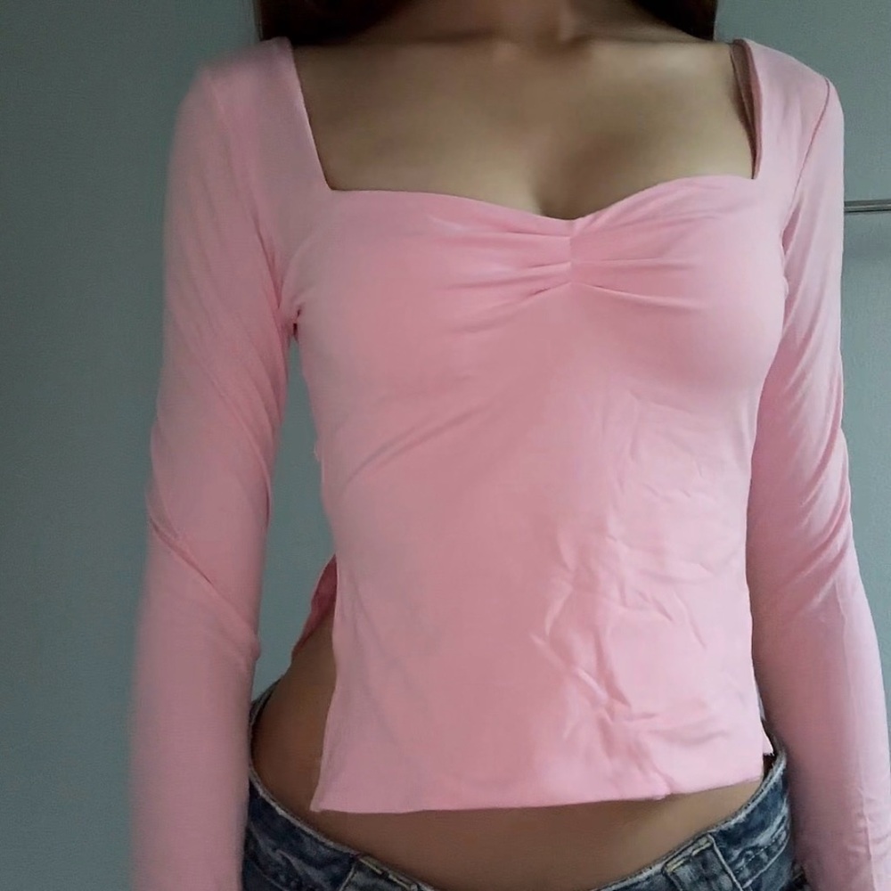 White Fox/Estires Apparel Sweetheart Longsleeve top